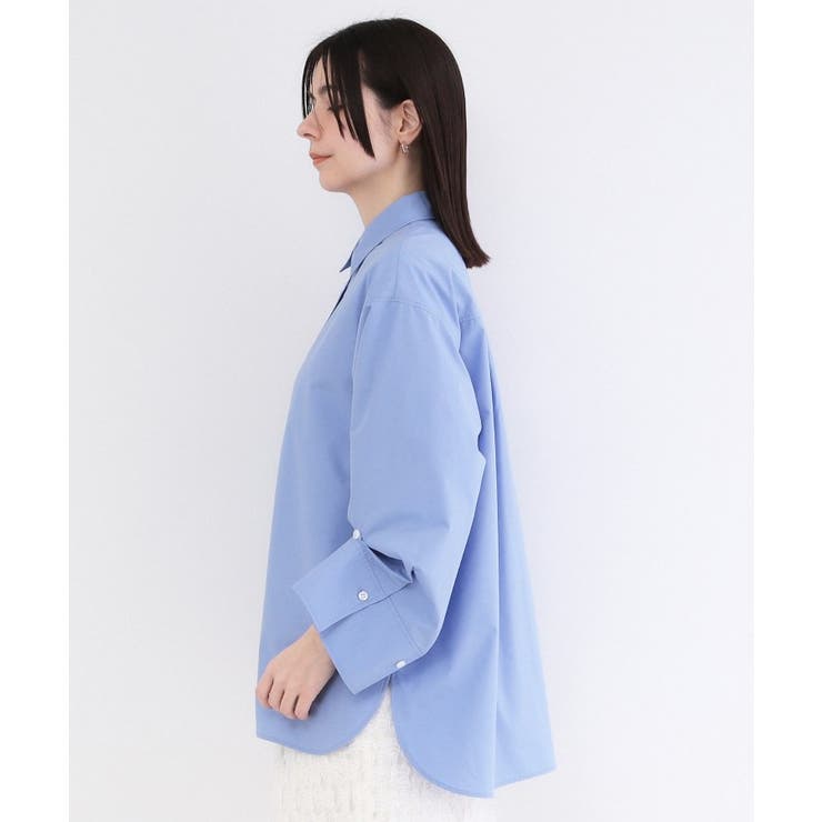 2WAY変形スリーブシャツ【洗濯機OK】 | OPAQUE.CLIP | 詳細画像13 