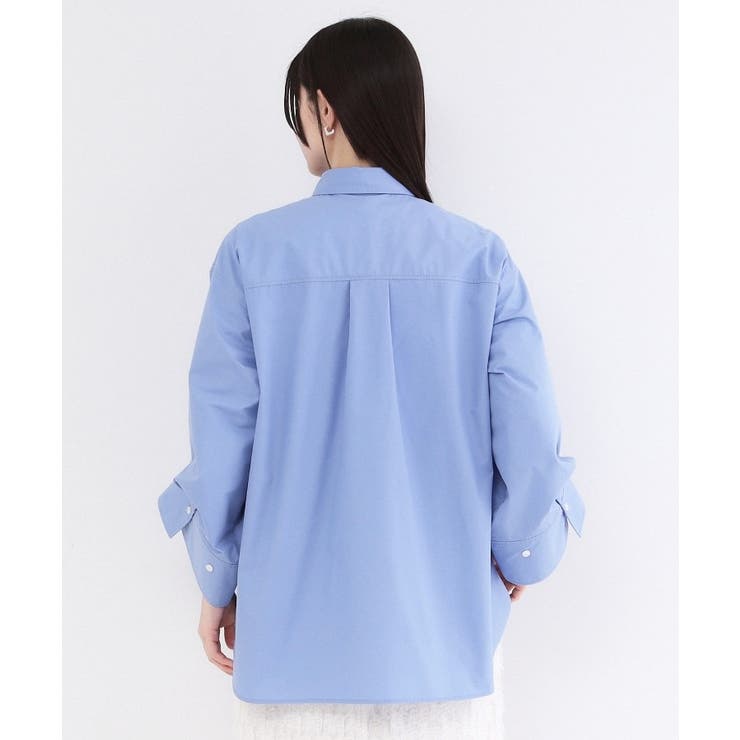 2WAY変形スリーブシャツ【洗濯機OK】 | OPAQUE.CLIP | 詳細画像14 