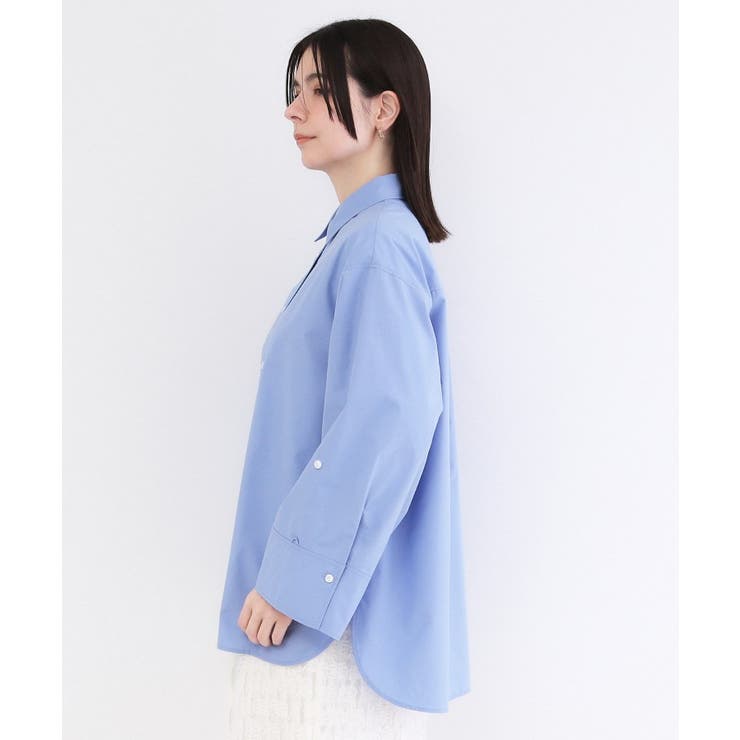 2WAY変形スリーブシャツ【洗濯機OK】 | OPAQUE.CLIP | 詳細画像21 