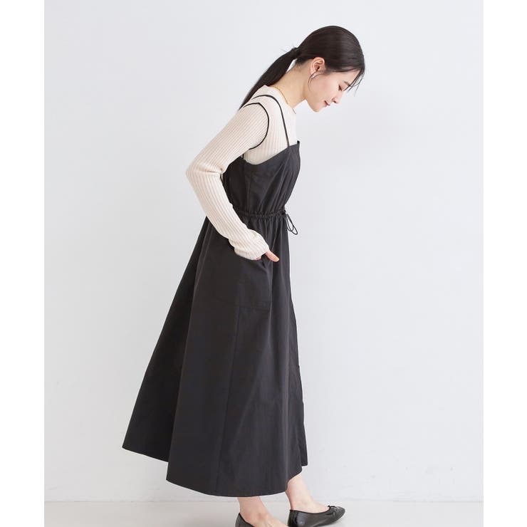 ポケットキャミワンピース【洗濯機OK】 | OPAQUE.CLIP | 詳細画像1 