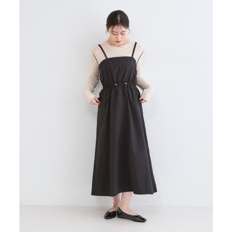 ポケットキャミワンピース【洗濯機OK】 | OPAQUE.CLIP | 詳細画像2 