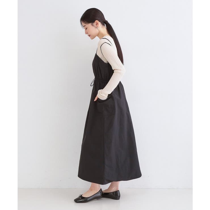 ポケットキャミワンピース【洗濯機OK】 | OPAQUE.CLIP | 詳細画像3 