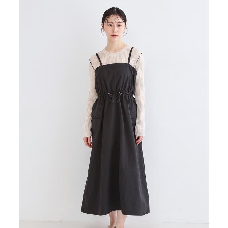 ポケットキャミワンピース【洗濯機OK】 | OPAQUE.CLIP | 詳細画像5 