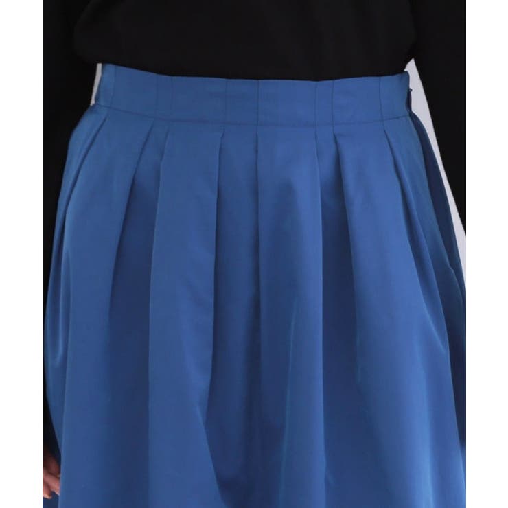 シャンブレータフタタックフレアスカート【洗濯機OK】 | OPAQUE.CLIP | 詳細画像21 