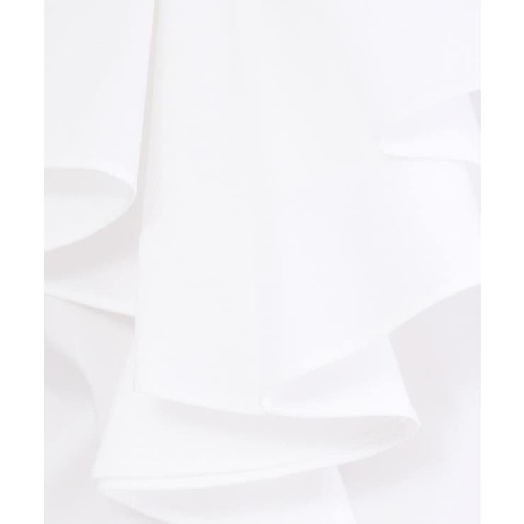 フロントフリルブラウス【洗濯機OK】 | OPAQUE.CLIP | 詳細画像4 