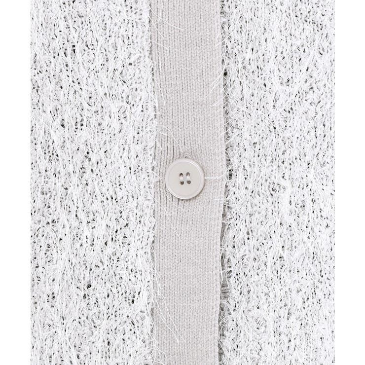 フリンジニットベスト【洗濯機OK】 | OPAQUE.CLIP | 詳細画像9 