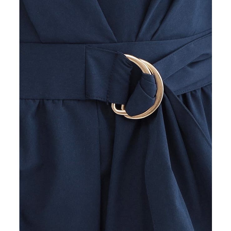 カシュクール風デザインワンピース【洗濯機OK】 | OPAQUE.CLIP | 詳細画像5 