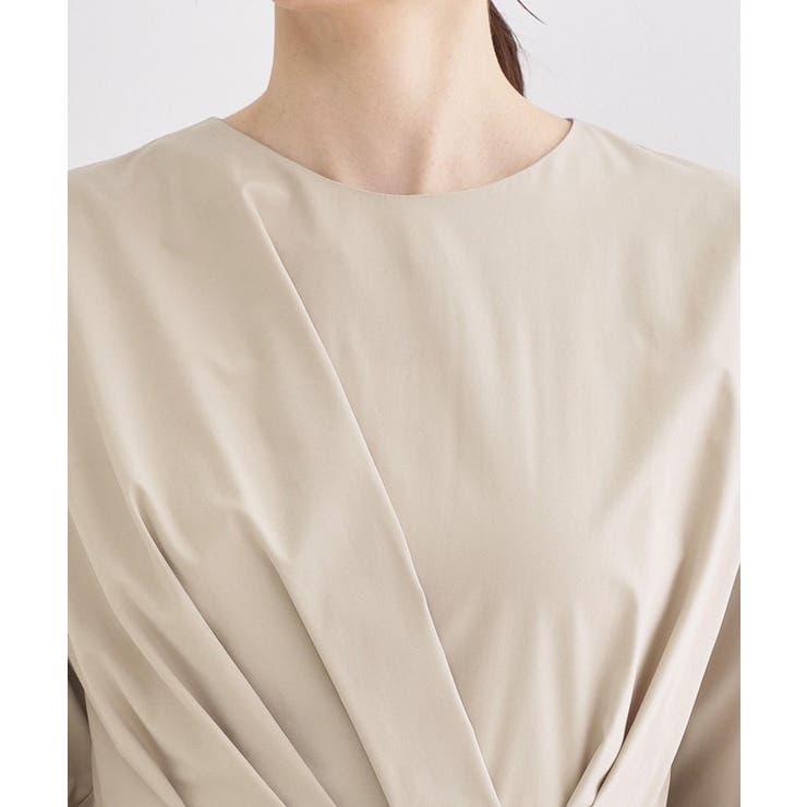 カシュクール風デザインワンピース【洗濯機OK】 | OPAQUE.CLIP | 詳細画像13 