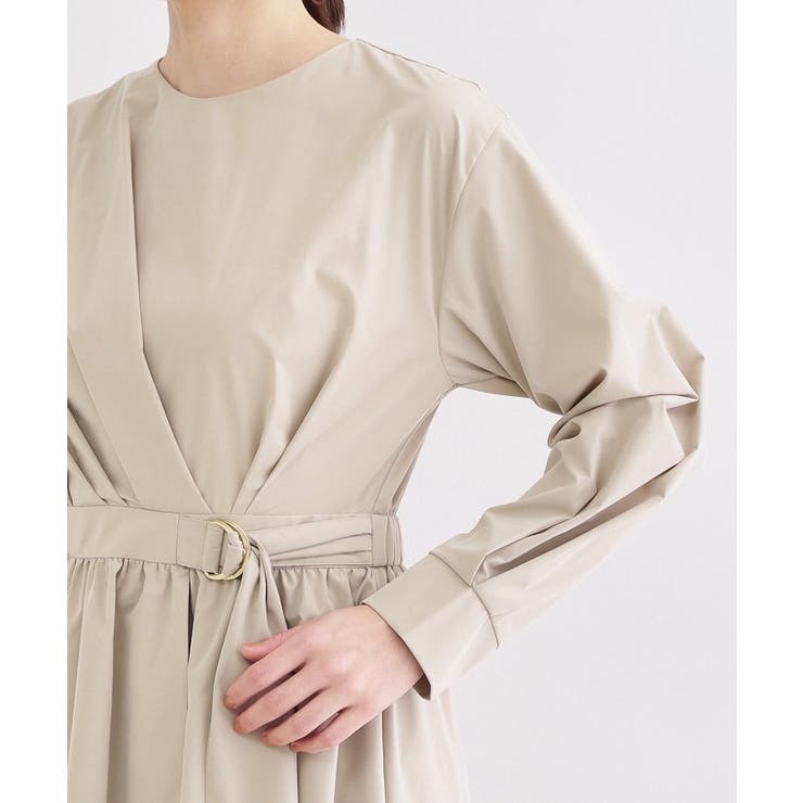 カシュクール風デザインワンピース【洗濯機OK】 | OPAQUE.CLIP | 詳細画像16 