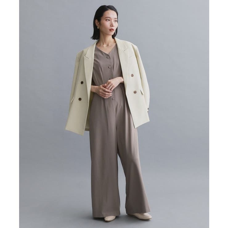 【es】ダブルブレストテーラードジャケット/セットアップ対応可【洗える】 | OPAQUE.CLIP | 詳細画像11 