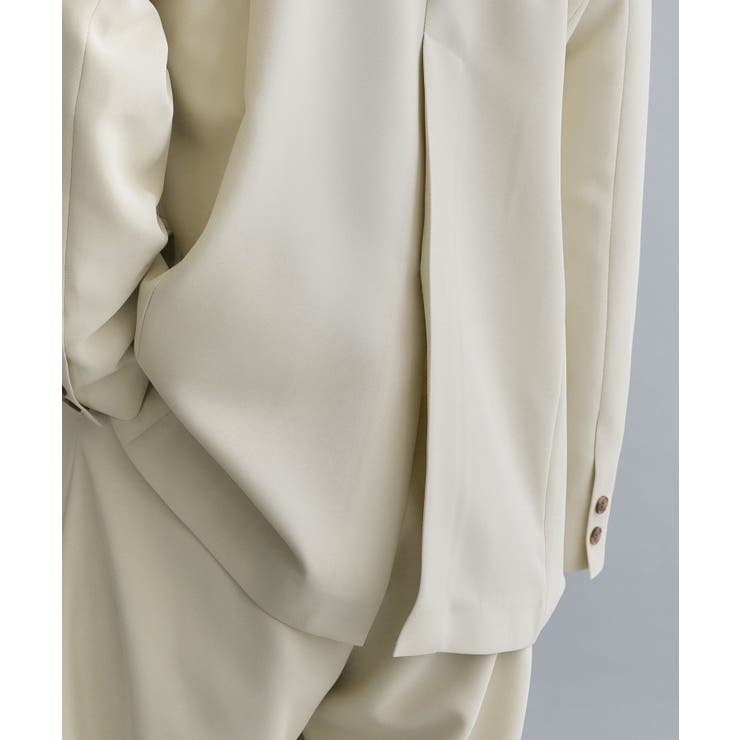 【es】ダブルブレストテーラードジャケット/セットアップ対応可【洗える】 | OPAQUE.CLIP | 詳細画像23 