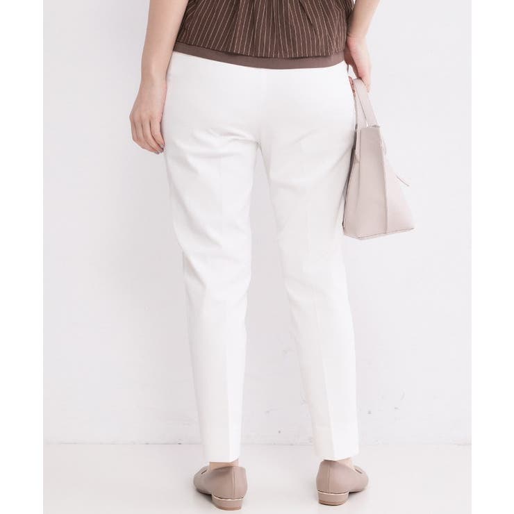 ハイストレッチスティックパンツ【洗濯機OK/透け防止/接触冷感】 | OPAQUE.CLIP | 詳細画像2 