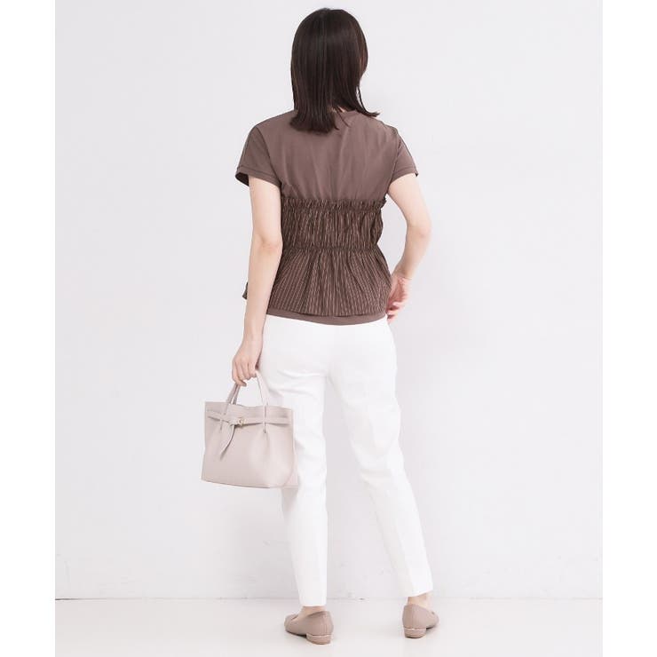 ハイストレッチスティックパンツ【洗濯機OK/透け防止/接触冷感】 | OPAQUE.CLIP | 詳細画像4 