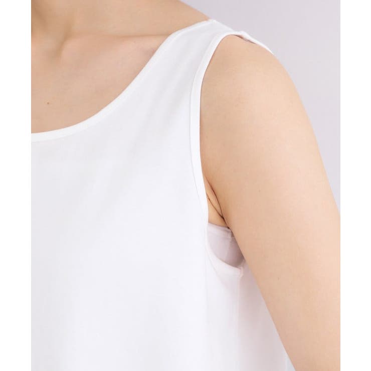 裾レースタンクトップ【洗濯機OK】 | OPAQUE.CLIP | 詳細画像12 