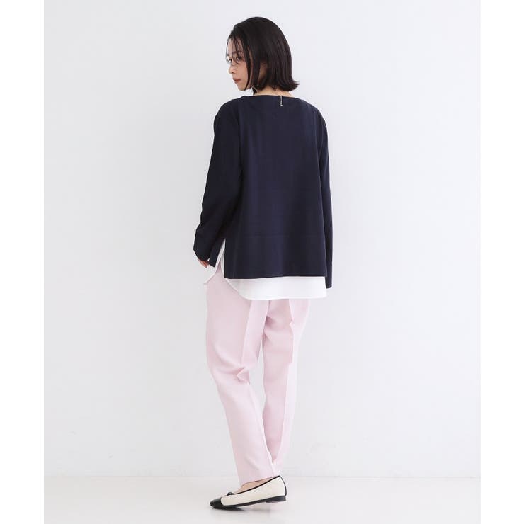 レイヤードドッキングタンクトップ【洗濯機OK】 | OPAQUE.CLIP | 詳細画像3 