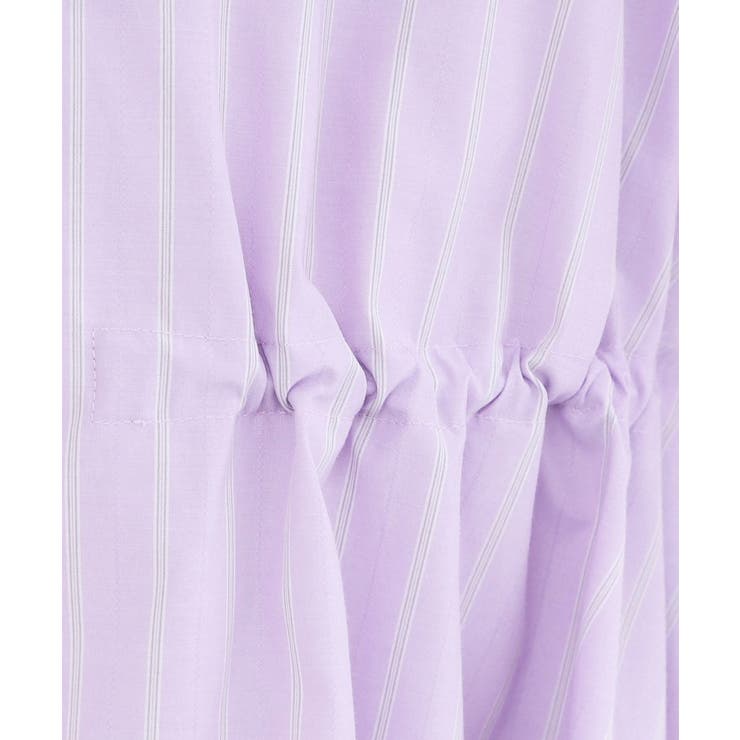 ストライプペプラムデザインブラウス【洗濯機OK】 | OPAQUE.CLIP | 詳細画像30 