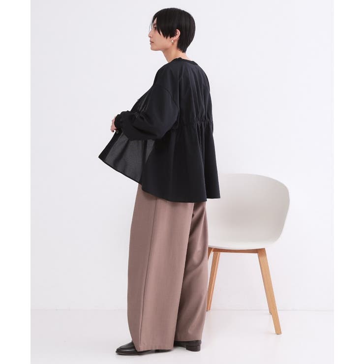 ブラウス風Vネックカーディガン【洗濯機OK】 | OPAQUE.CLIP | 詳細画像34 