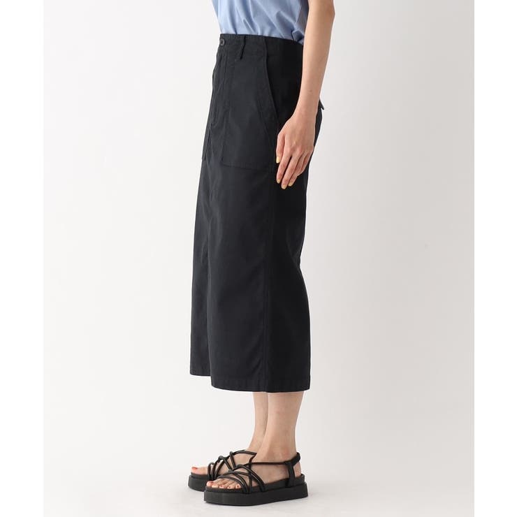 オーガニックコットン混 ベイカースカート【洗濯機洗い可/ストレッチ】 | OPAQUE.CLIP | 詳細画像27 