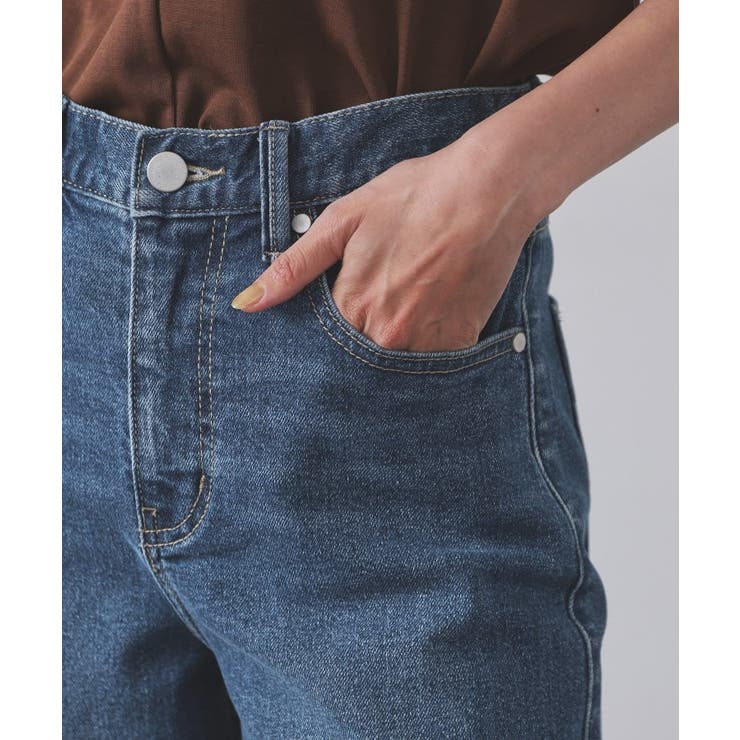 ストレッチバギーデニム【洗濯機洗い可】《SS～LL》 | OPAQUE.CLIP | 詳細画像65 