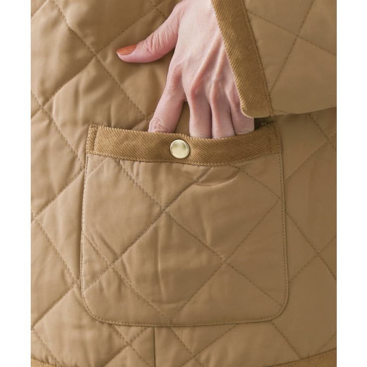 撥水キルティングノーカラージャケット【洗濯機洗い可】 | OPAQUE.CLIP | 詳細画像41