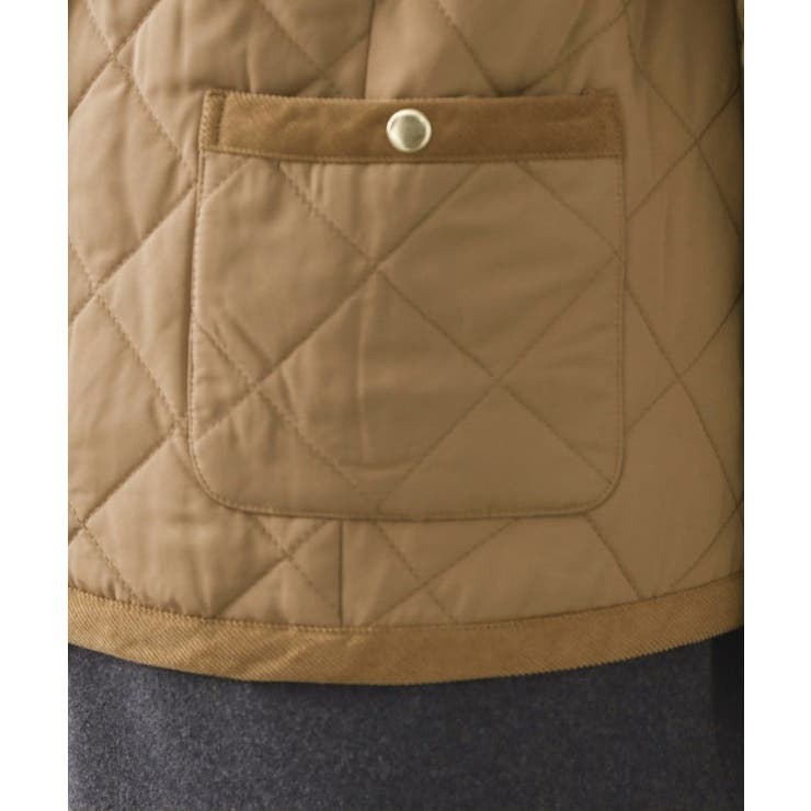 撥水キルティングノーカラージャケット【洗濯機洗い可】 | OPAQUE.CLIP | 詳細画像42