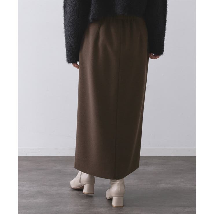 ウールライクタイトスカート【洗濯機洗い可】《8col》 | OPAQUE.CLIP | 詳細画像67 