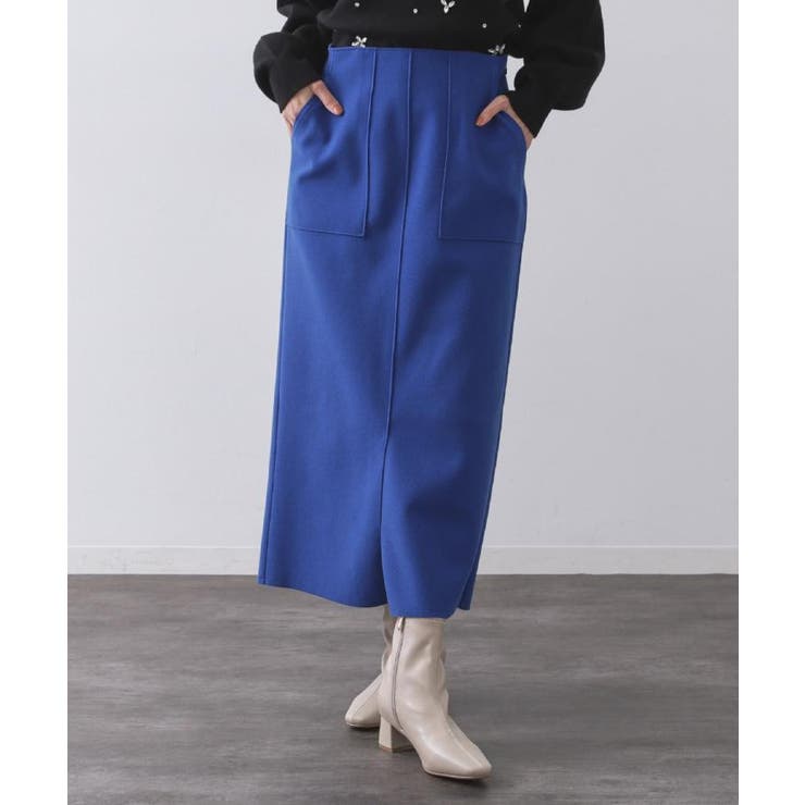 ウールライクタイトスカート【洗濯機洗い可】《8col》 | OPAQUE.CLIP | 詳細画像71 