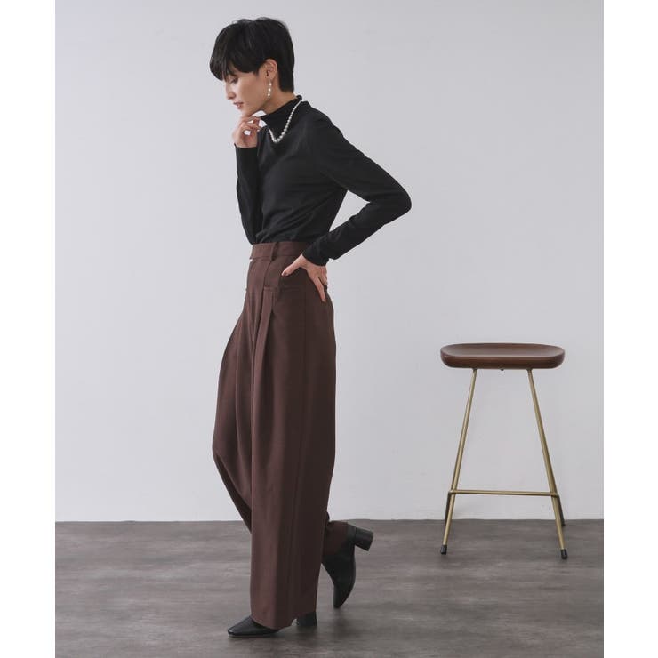 シアーハイネックトップス【洗濯機OK】 | OPAQUE.CLIP | 詳細画像11 