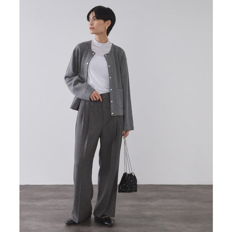 シアーハイネックトップス【洗濯機OK】 | OPAQUE.CLIP | 詳細画像14 