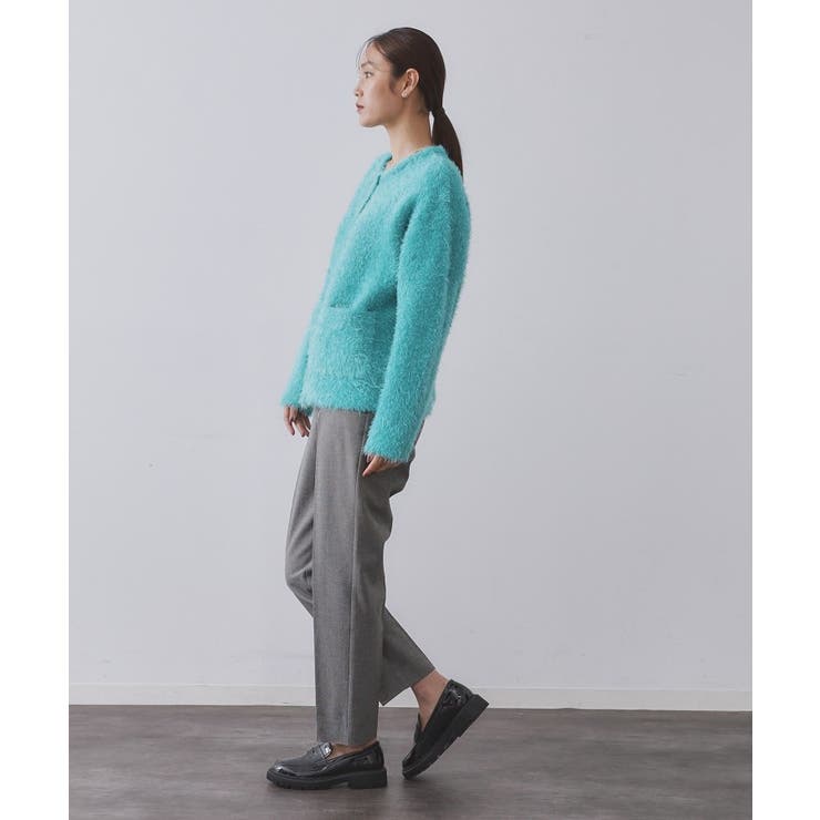 シャギーミドルカーディガン【洗濯機OK】《6col》 | OPAQUE.CLIP | 詳細画像64