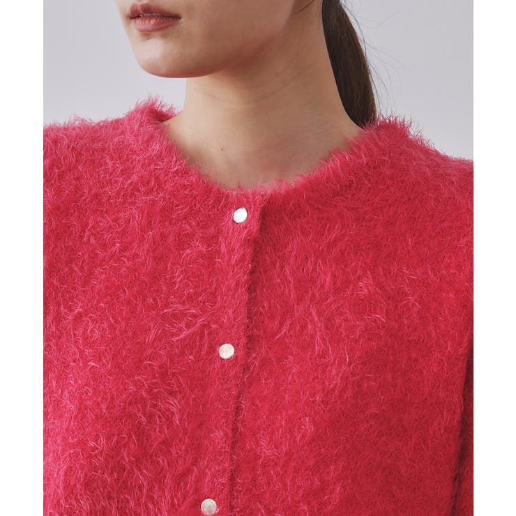 シャギーミドルカーディガン【洗濯機OK】《6col》 | OPAQUE.CLIP | 詳細画像73