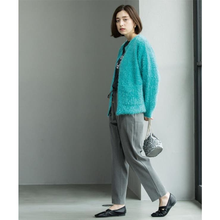 シャギーミドルカーディガン【洗濯機OK】《6col》 | OPAQUE.CLIP | 詳細画像39