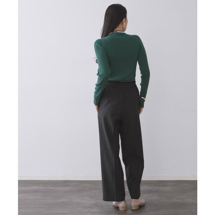 ハイネックリブニット【洗濯機OK】《6col》 | OPAQUE.CLIP | 詳細画像39 