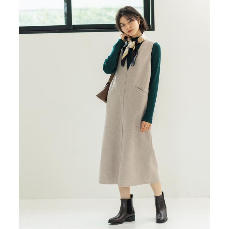 ハイネックリブニット【洗濯機OK】《6col》 | OPAQUE.CLIP | 詳細画像10 