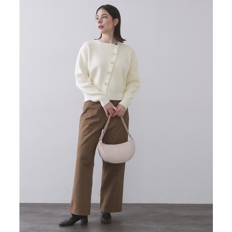 アシンメトリーボタンカーデ【洗濯機OK】 | OPAQUE.CLIP | 詳細画像6 