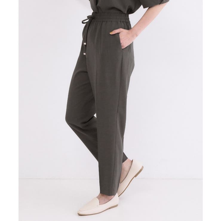 美脚イージーテーパードパンツ【洗濯機OK 防シワ加工 ストレッチ】《SS～LL | OPAQUE.CLIP | 詳細画像54 