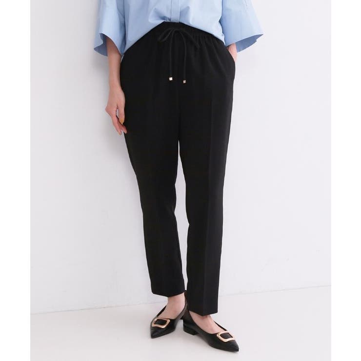 美脚イージーテーパードパンツ【洗濯機OK 防シワ加工 ストレッチ】《SS～LL | OPAQUE.CLIP | 詳細画像33 