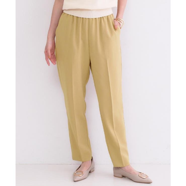 美脚イージーテーパードパンツ【洗濯機OK 防シワ加工 ストレッチ】《SS～LL | OPAQUE.CLIP | 詳細画像48 