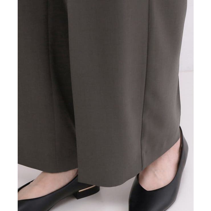 美脚イージーワイドパンツ【洗濯機OK 防シワ加工 ストレッチ】《SS～LL | OPAQUE.CLIP | 詳細画像63 