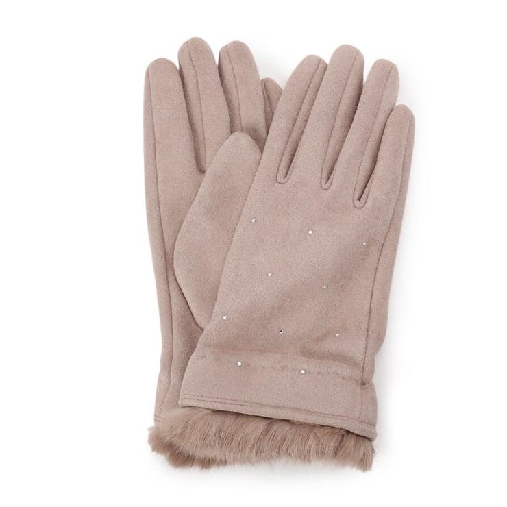 ラビットファー付ストレッチスエードグローブ 品番 Wrdw Soup スープ のレディース ファッション通販 Shoplist ショップリスト