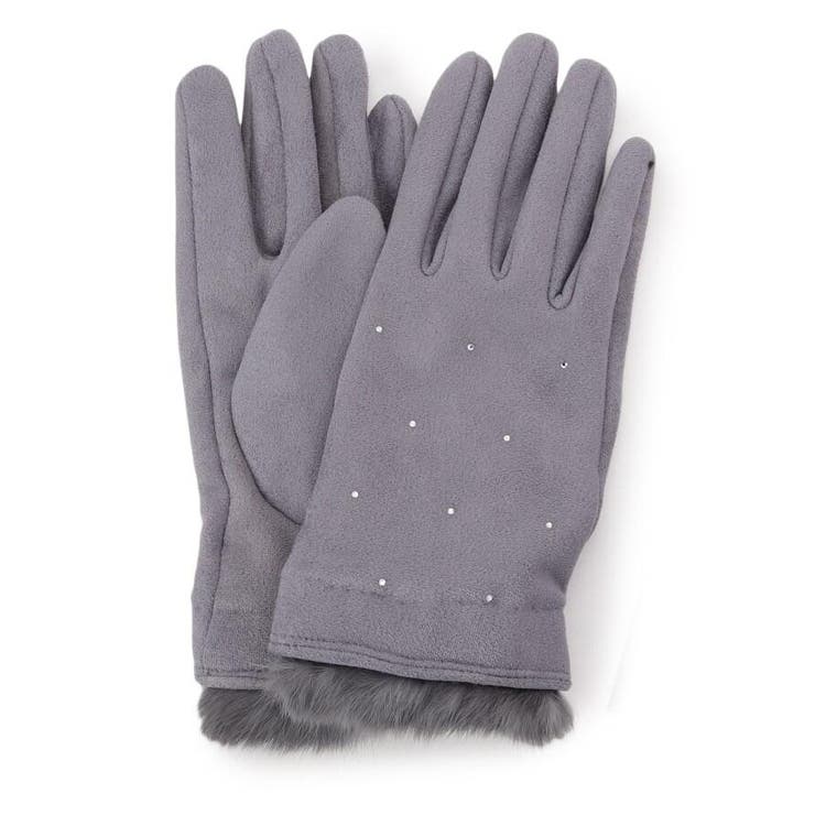 ラビットファー付ストレッチスエードグローブ 品番 Wrdw Soup スープ のレディース ファッション通販 Shoplist ショップリスト