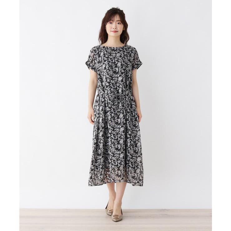 大きいサイズあり 13号 ペイズリーリーフデザインワンピース 品番 Wrdw Soup スープ のレディースファッション通販 Shoplist ショップリスト