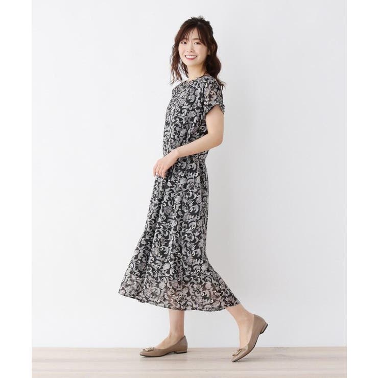 大きいサイズあり 13号 ペイズリーリーフデザインワンピース 品番 Wrdw Soup スープ のレディースファッション通販 Shoplist ショップリスト