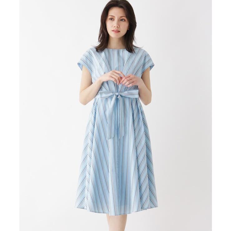 大きいサイズあり 13号 15号 ストライプウエストマークワンピース 品番 Wrdw Soup スープ のレディースファッション通販 Shoplist ショップリスト