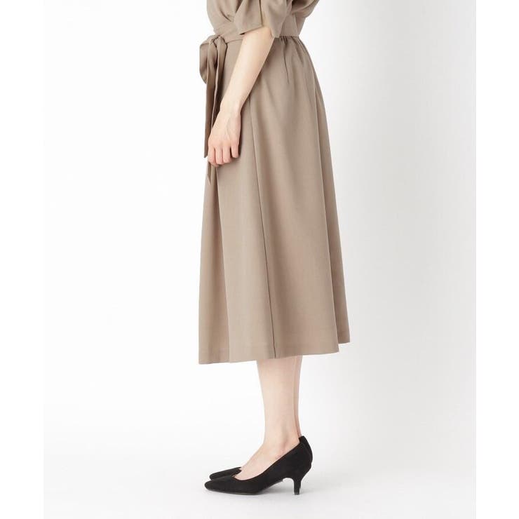 大きいサイズあり 13号 15号 ウエスト リボンタックフレアスカート 品番 Wrdw Soup スープ のレディースファッション通販 Shoplist ショップリスト