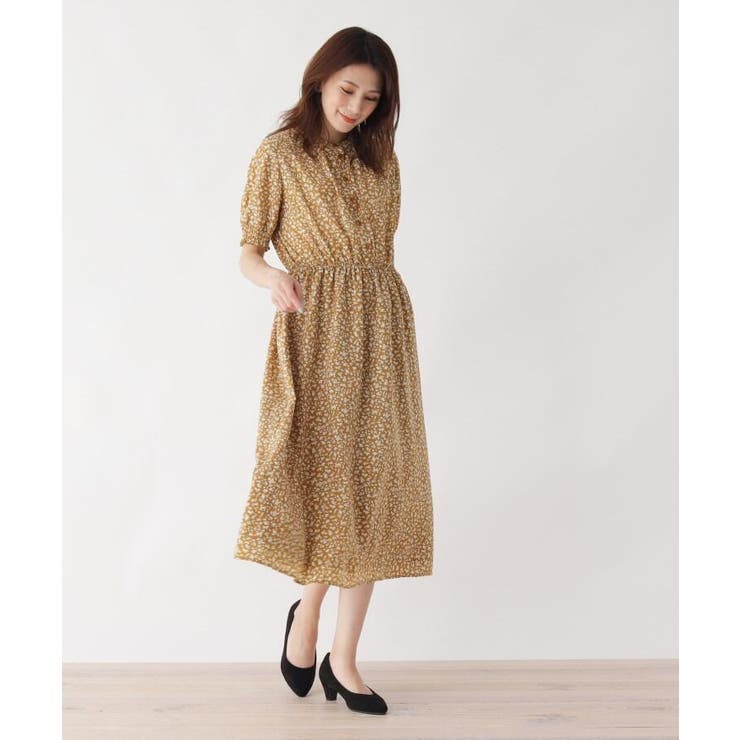 M L 骨格診断 単品フラワーバンドカラーワンピース 品番 Wrdw Shoo La Rue シューラルー のレディースファッション通販 Shoplist ショップリスト