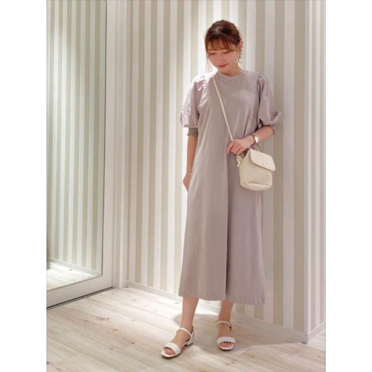 異素材ドッキングボリューム袖ワンピース 品番 Wrdw Shoo La Rue シューラルー のレディースファッション通販 Shoplist ショップリスト