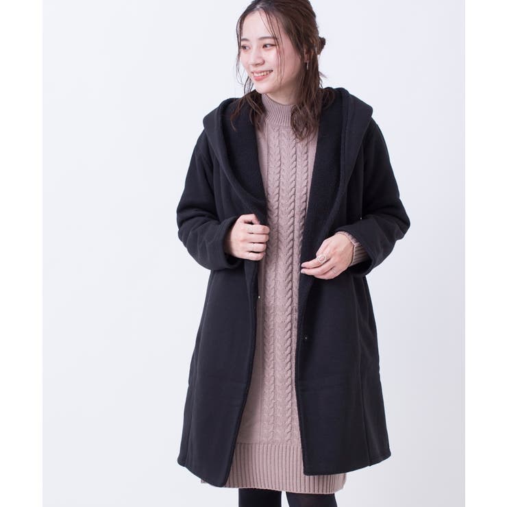 2点セット 裏ボアコート ニットワンピースセット 品番 Wrdw Shoo La Rue シューラルー のレディースファッション通販 Shoplist ショップリスト