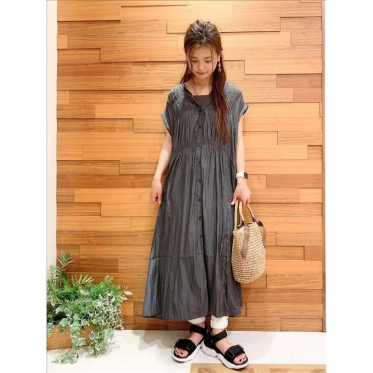 サテンギャザ ロングワンピース 品番 Wrdw Shoo La Rue シューラルー のレディースファッション通販 Shoplist ショップリスト