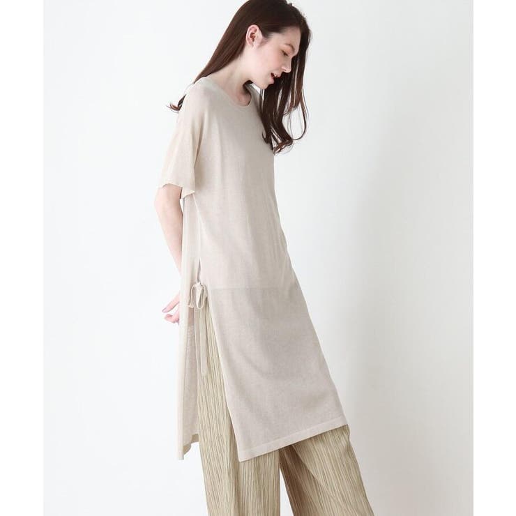 2点セット サイドリボンシア ニットワンピース インナー タンク 品番 Wrdw Shoo La Rue シューラルー のレディースファッション通販 Shoplist ショップリスト